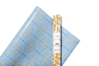 re:mused studio - California Poppy Gift Wrap Sheet – Double Sided: Single Sheets