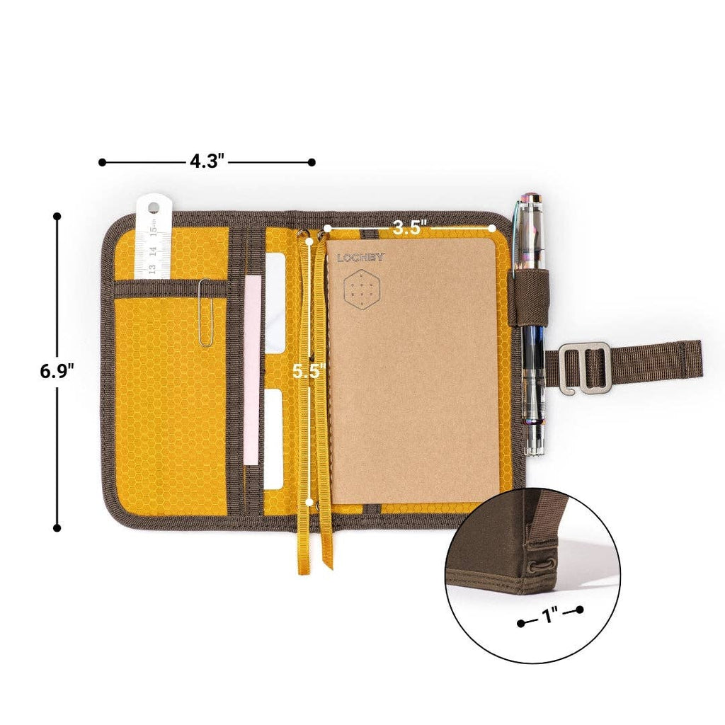 LOCHBY - Mini Field Journal: Brown