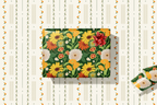 re:mused studio - Autumn Blooms Gift Wrap Sheet – Double Sided: Single Sheets