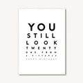 Beyoutifully Brown® - 21 From a Distance Birthday Greeting Card