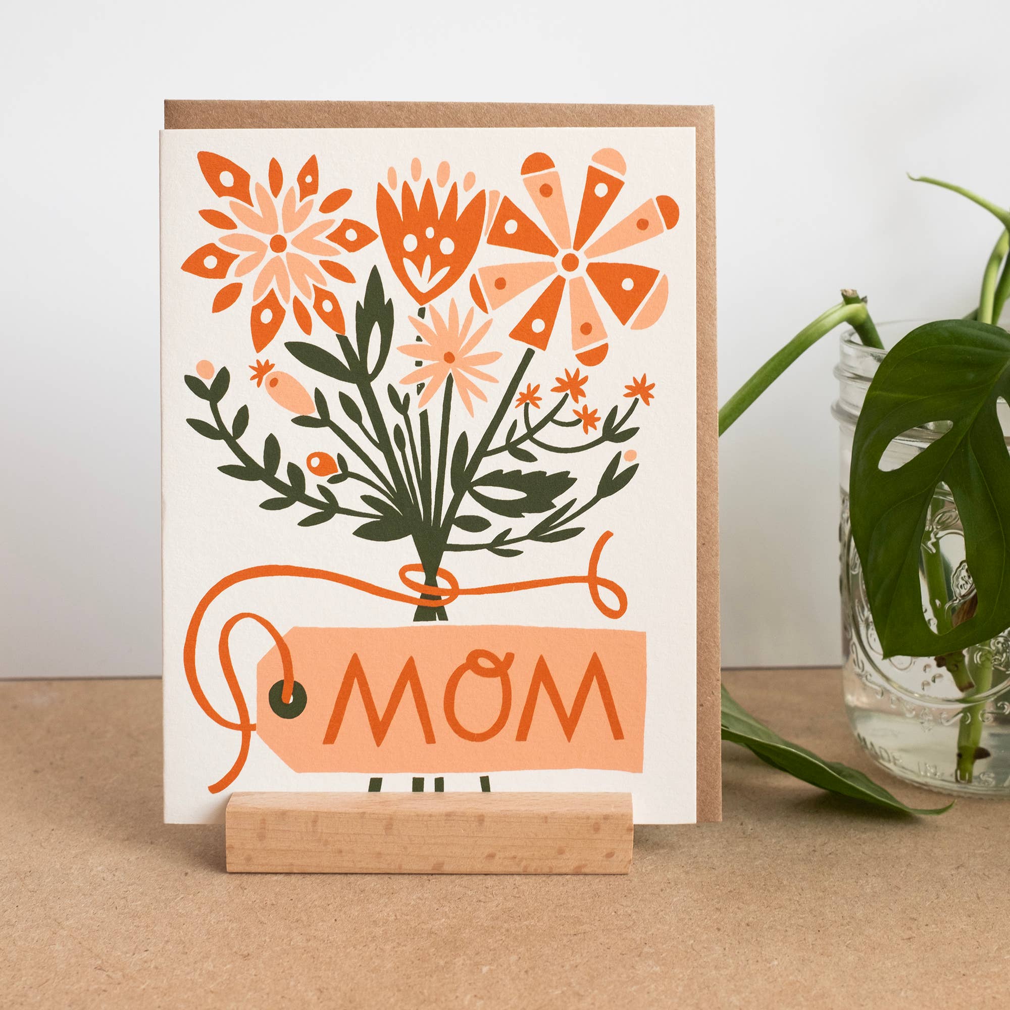 Worthwhile Paper - Mother's Day Flower Bouquet Card