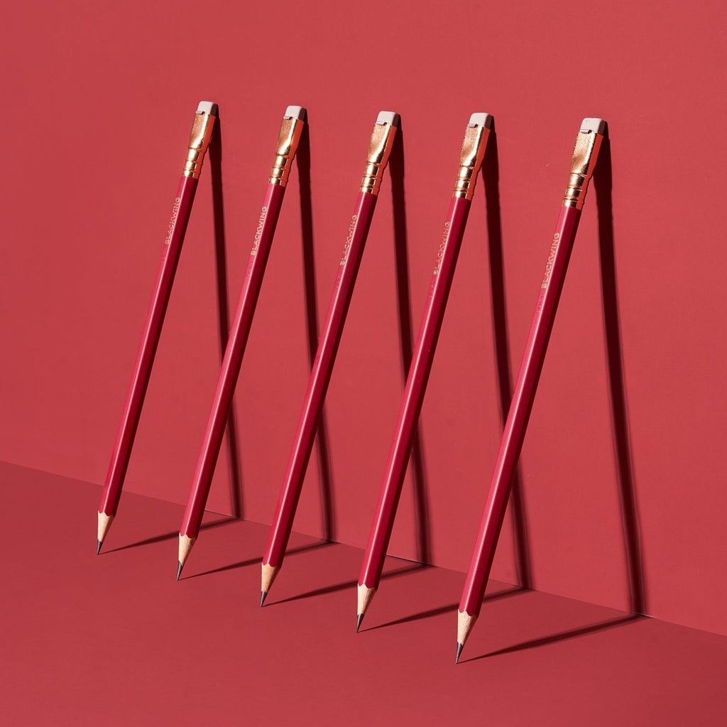 Blackwing, Matte Red, Set of 12