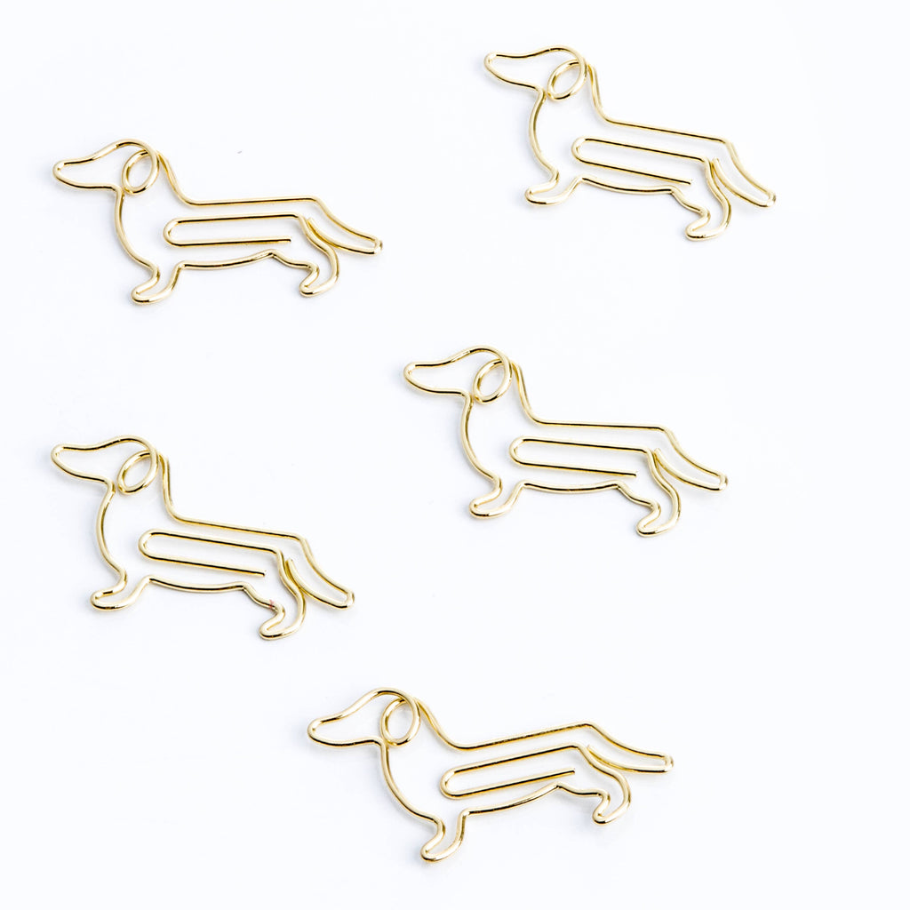 SK -  Dog Paper Clips