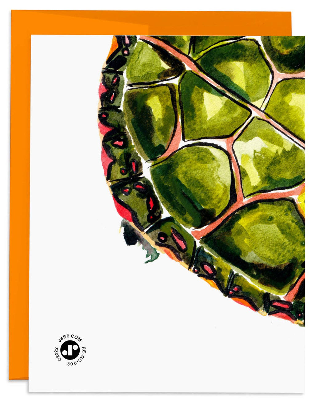 J6R6 - Painted Turtle Shello Card