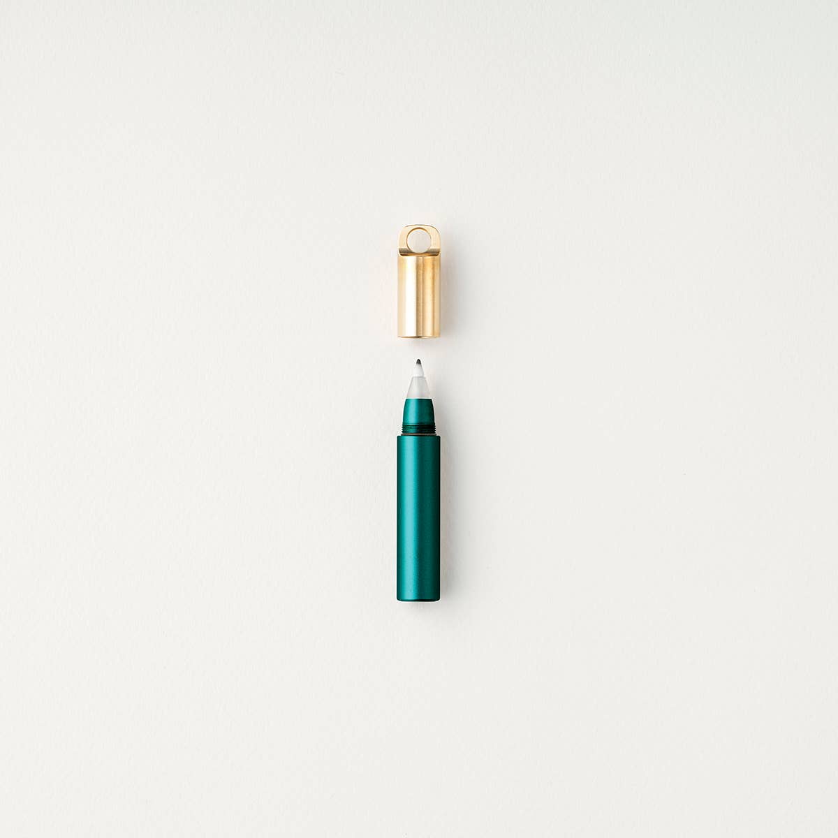 Tom's Studio - The Field Mouse – refillable travel pen: Brass