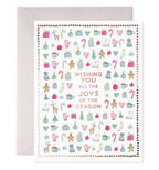 E. Frances Paper - Merry Motif Holiday Greeting Card