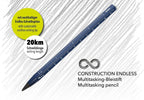 Troika, Multi-Tasking Construction Endless Pencil 12.5 Miles: Dark Blue