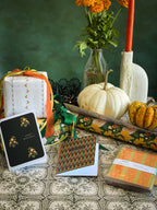 re:mused studio - Autumn Blooms Gift Wrap Sheet – Double Sided: Single Sheets