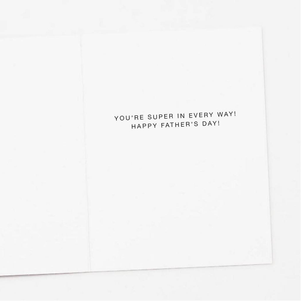 Apartment 2 Cards - Super Dad Father's Day Card