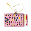 FURBISH, MATCHBOOK MERRY & BRIGHT ORNAMENT