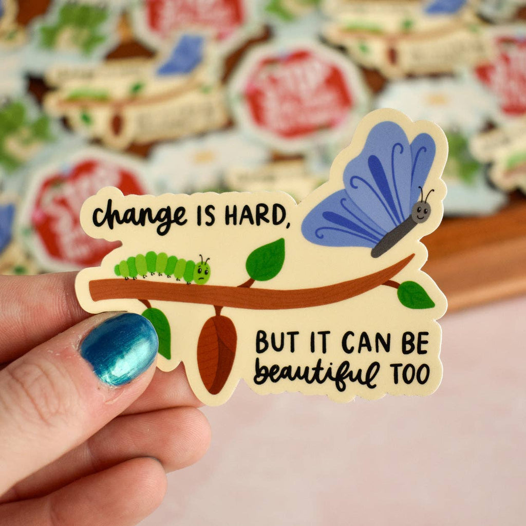 Kyn You Believe It - Change Is Hard Vinyl Sticker