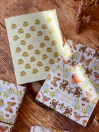 re:mused studio - Belladonna Birds Birthday A2 Greeting Card