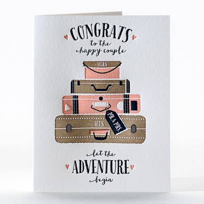 Elum Designs - Love, Bon Voyage - Greeting Card