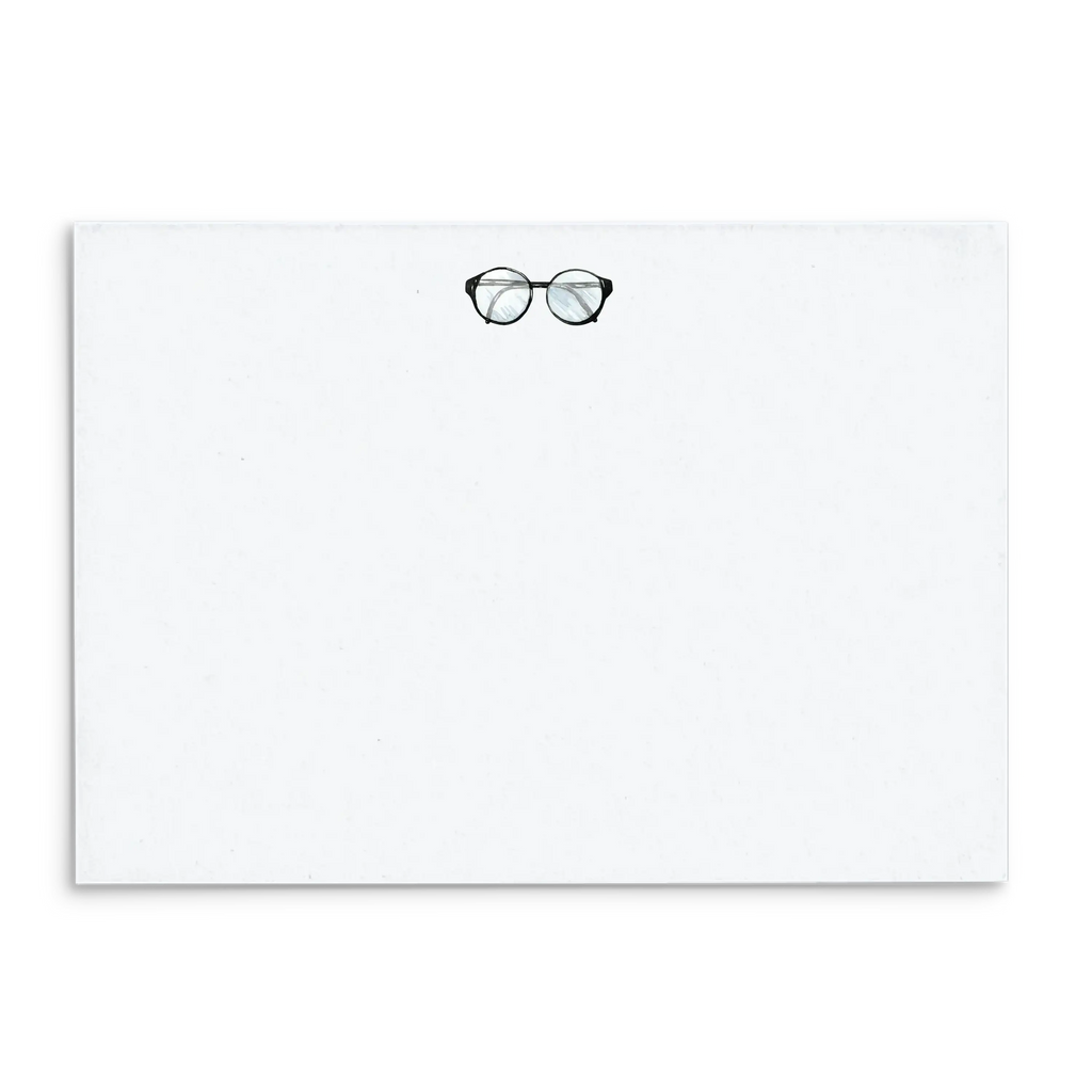 UncommonWares - Eyeglasses Watercolor Panel Note Cards