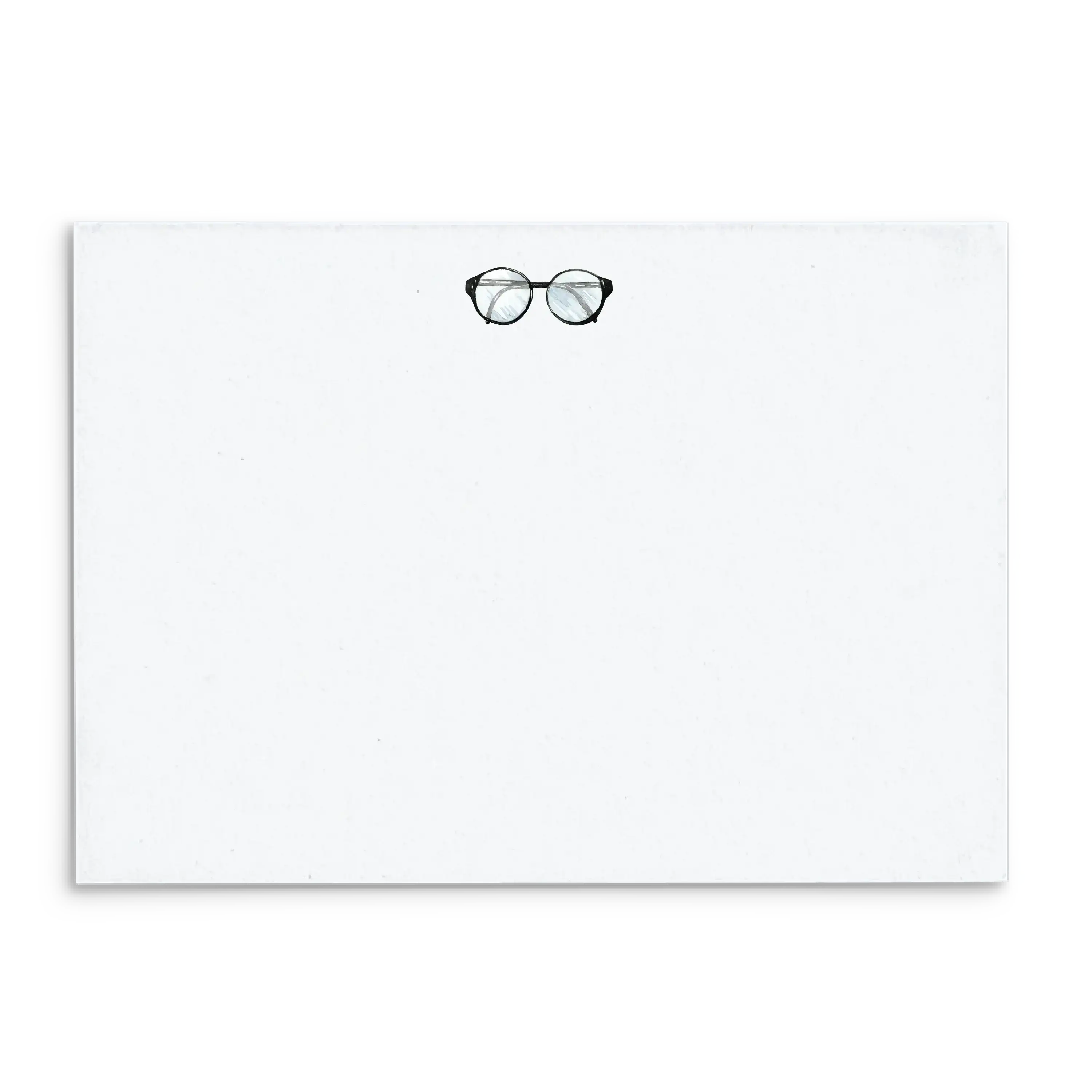 UncommonWares - Eyeglasses Watercolor Panel Note Cards