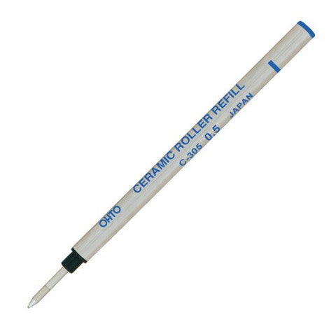 OHTO, C-305P CERAMIC ROLLERBALL BLUE PEN REFILL, 0.5MM