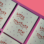 INK MEETS PAPER - Valentine's Day Squiggle Greeting Card