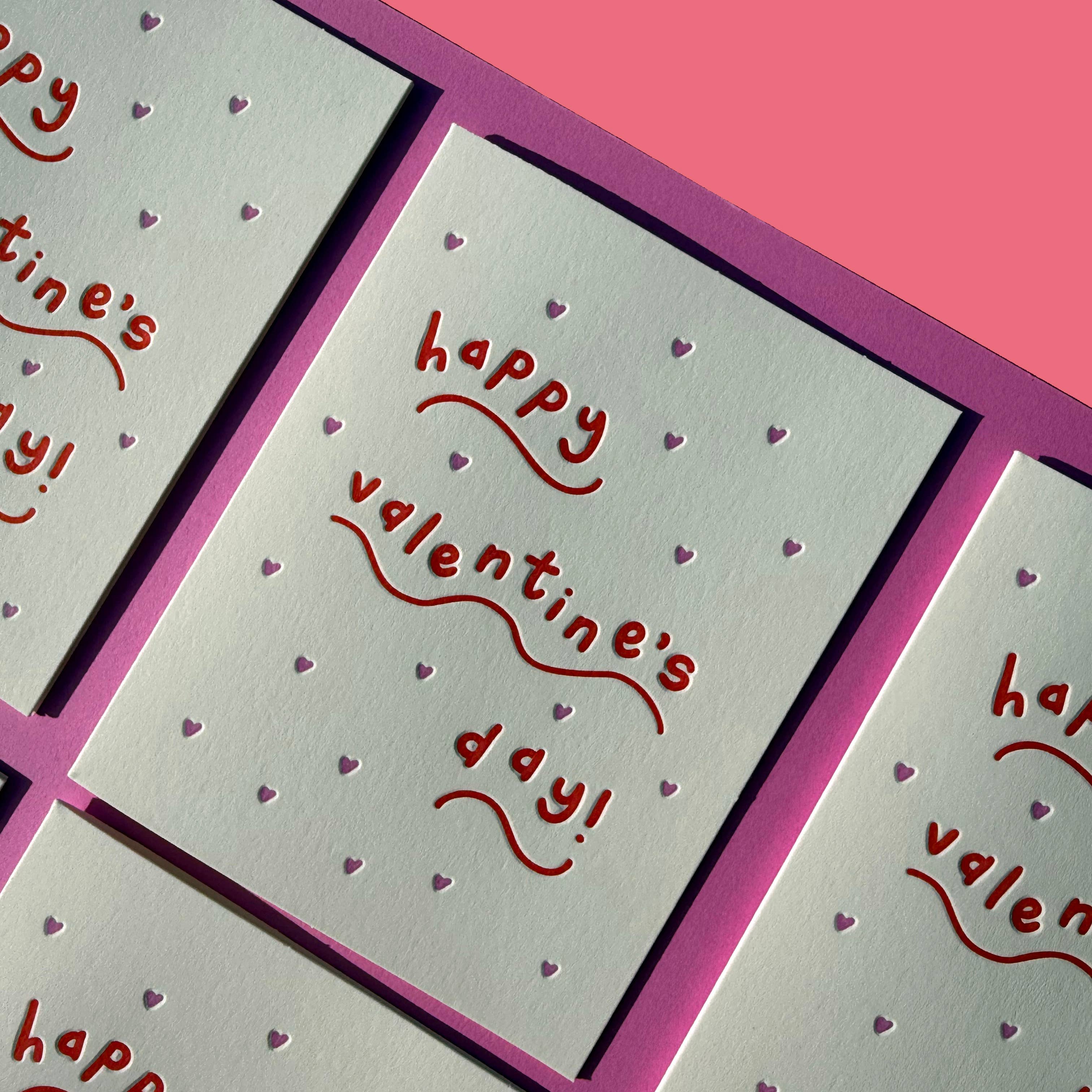 INK MEETS PAPER - Valentine's Day Squiggle Greeting Card
