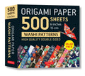 Ingram Publisher Services - Origami Paper 500 sheets Japanese Washi Patterns 6" (15 cm)