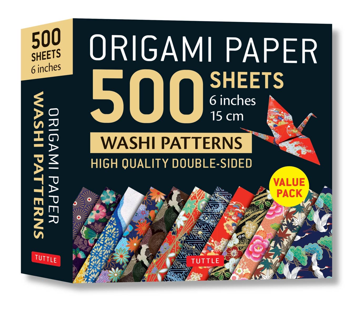 Ingram Publisher Services - Origami Paper 500 sheets Japanese Washi Patterns 6" (15 cm)