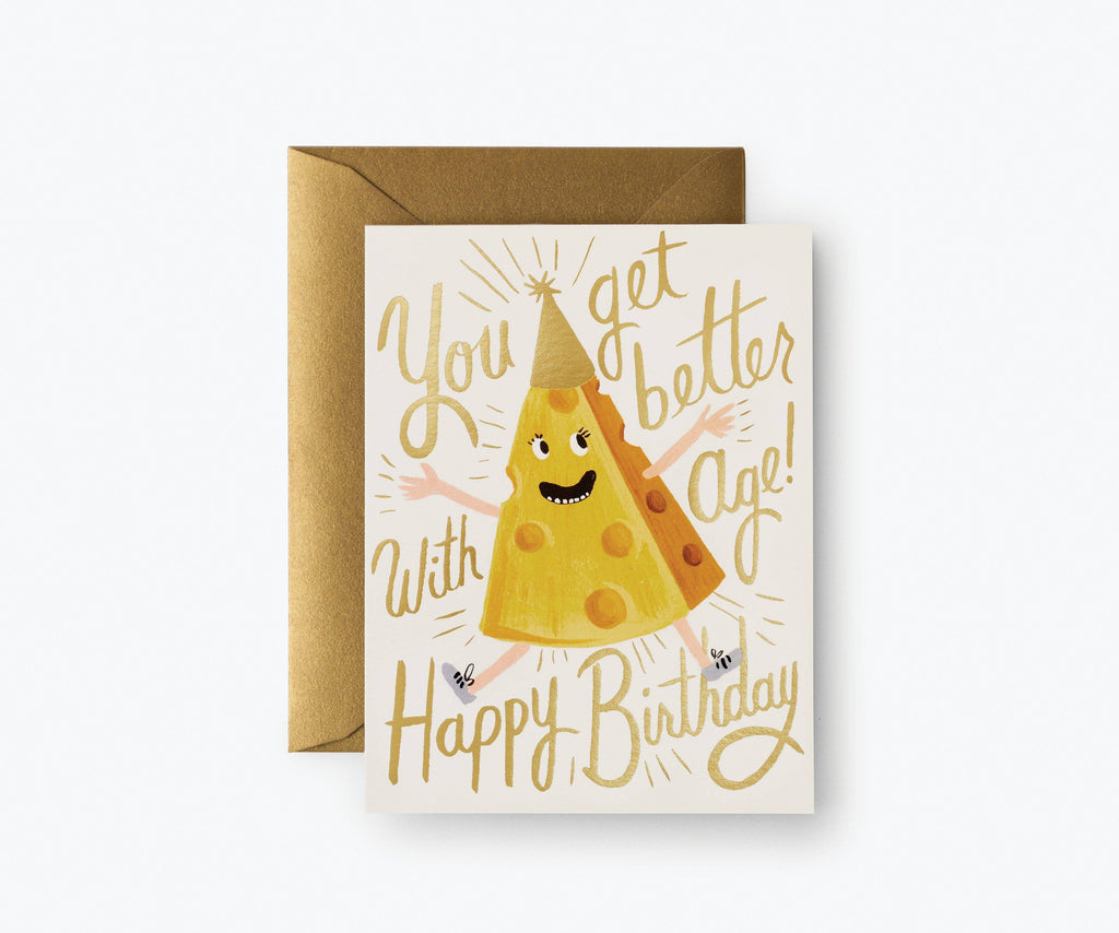 Rifle Paper Co. - Better With Age Birthday Card