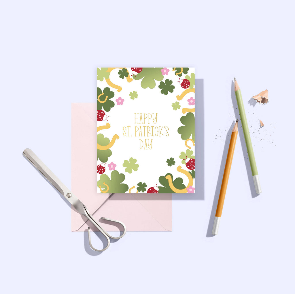 Sublime & Co. - Happy St. Patrick's Day Card With Clovers