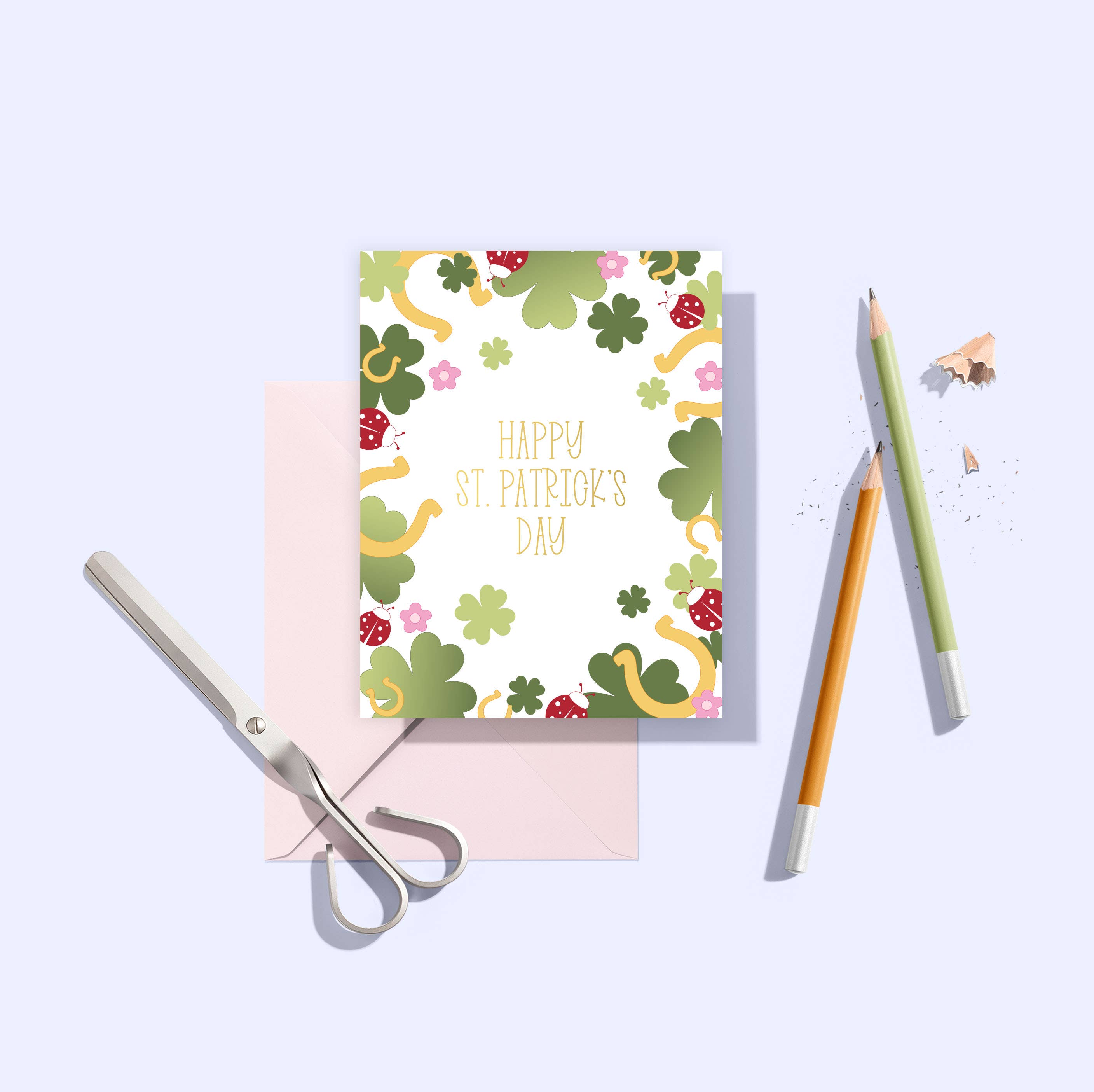 Sublime & Co. - Happy St. Patrick's Day Card With Clovers