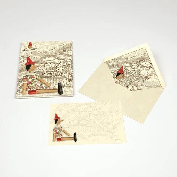 San Lorenzo Design - Portfolio Cards Large Size, Note Cards, Italian Stationery: Air Balloons