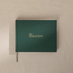 Kunitsa Co - Wedding Guest Book - Blank Sign in Book for Special Occasions: Evergreen