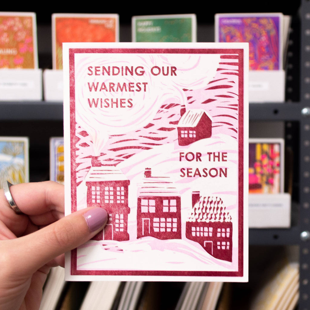 Heartell Press - Warmest Wishes Christmas Card