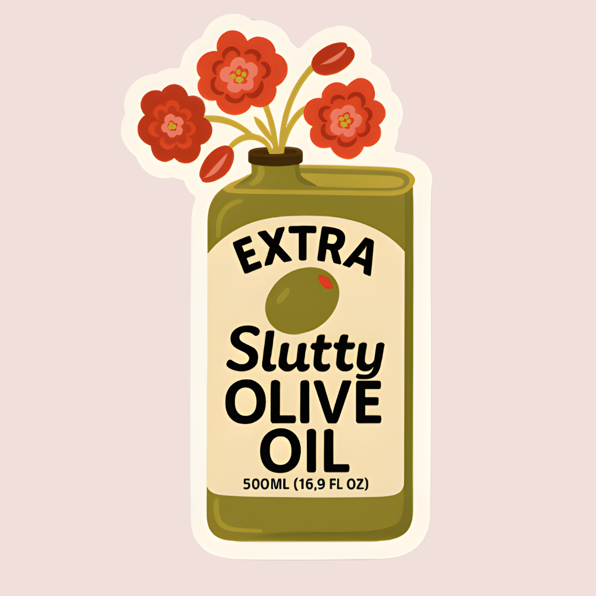 inviting affairs paperie - Extra Slutty Olive Oil Sticker