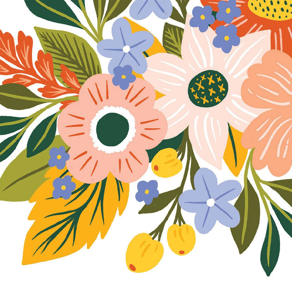 Molly Marie Pea - Floral Bouquet Thank You Card