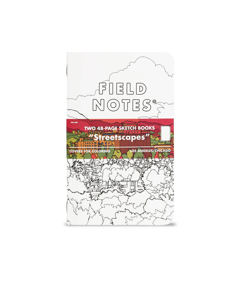 Field Notes - Streetscapes Sketch Book 2-Packs: Pack A: New York + Miami