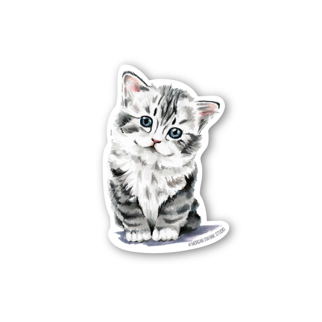 Morgan Swank Studio - Kitten Sticker