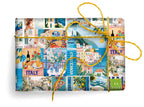 San Lorenzo Design - Prestige Italian Wrapping Papers,  19.7 x 27.6 in. (50 x 70 cm) / Fish Scale