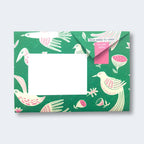 pigeonposted - Fig & Feather Pigeon, Folding Letter Set – Pack of 6 Letters