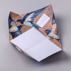 pigeonposted - Golden Flight Pigeon, Folding Letter Set – pack of 6