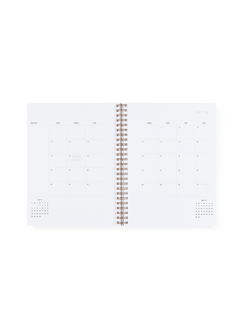 Appointed - 26-27 Weekly Grid Planner: Blossom Pink