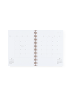 Appointed - 26-27 Weekly Grid Planner: Blossom Pink