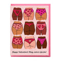 Boss Dotty Paper Co - Sweet Cheeks Valentine's Day Card