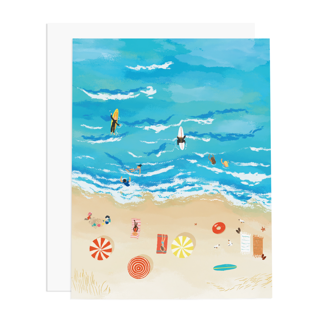 Ramus & Co. - Beach People Greeting Card