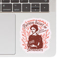 Juju and Moxie - Literature Book Emily Dickinson Vinyl Sticker