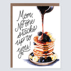 Morgan Swank Studio - Pancake Stacks Punny Mother's Day Card