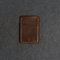 Ox & Pine - Two Pocket Wallet - Handmade Leather Wallet: Espresso
