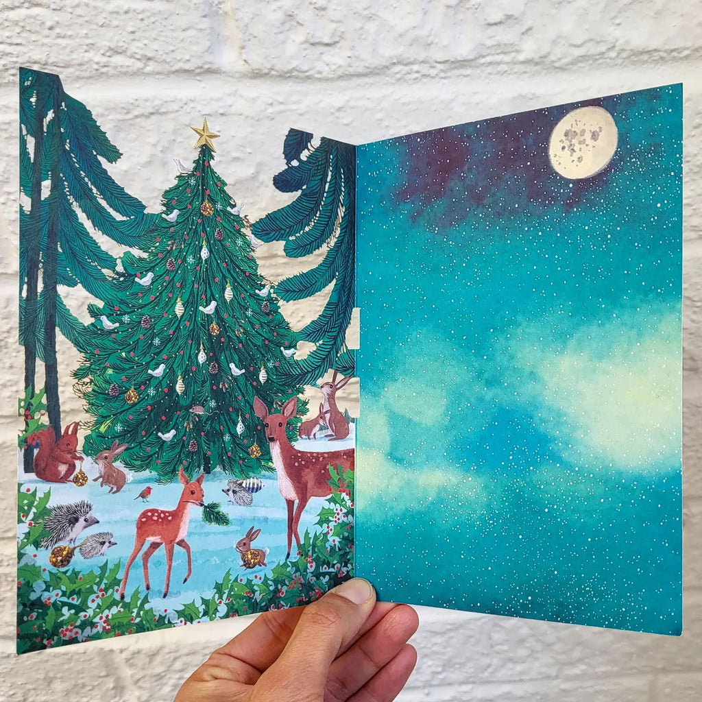 Heart Of The Forest Holiday Card
