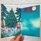 Heart Of The Forest Holiday Card