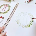 emily lex studio - Christmas Watercolor Workbook