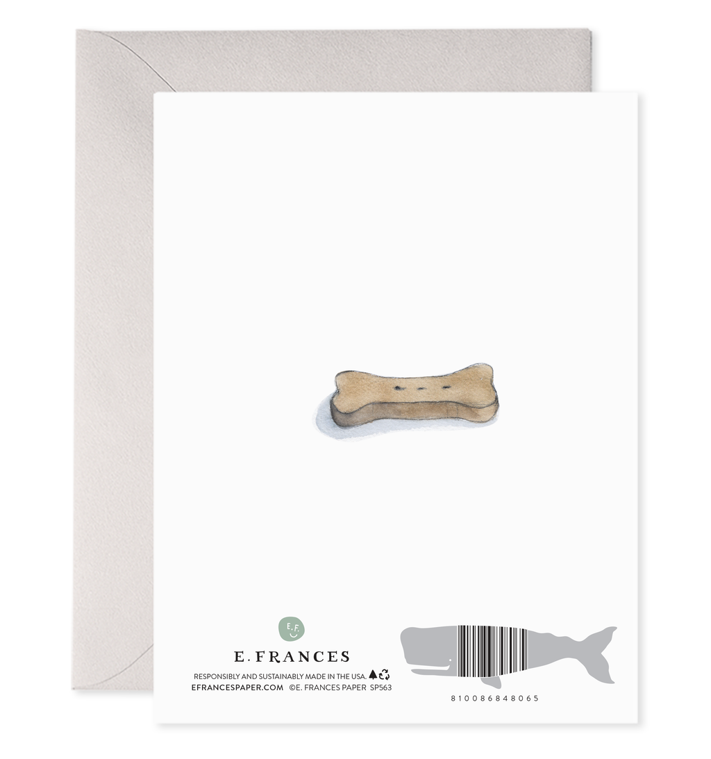 E. Frances Paper - Best Human Mom Greeting Card
