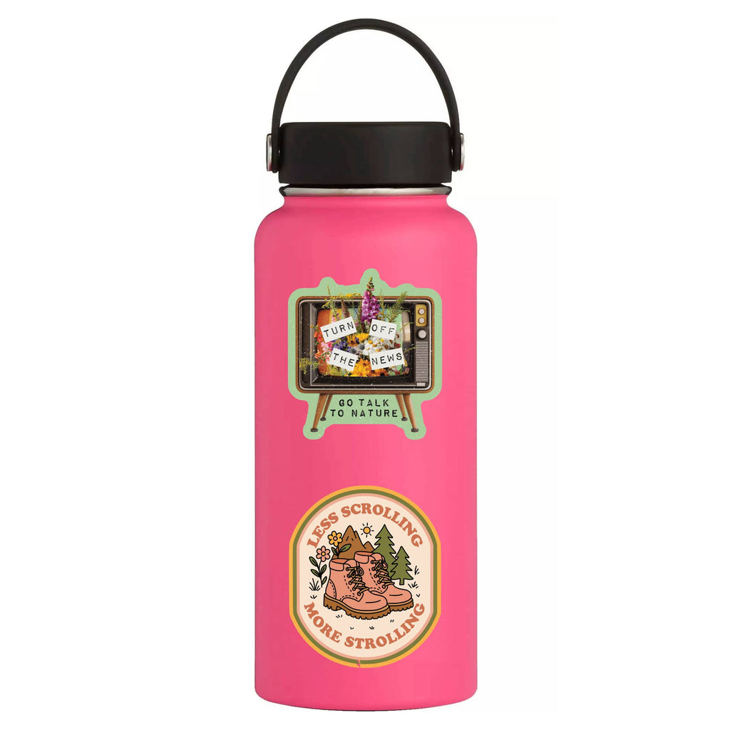 Juju and Moxie - Go Talk to Nature Media High Quality Vinyl Sticker
