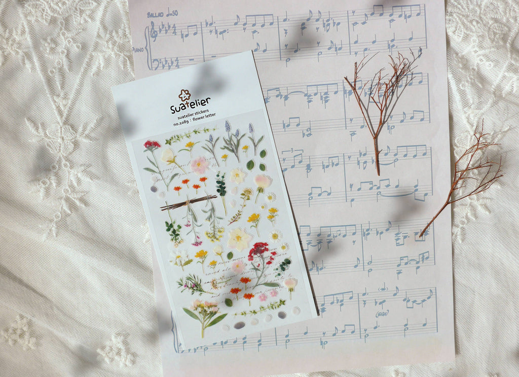 Suatelier design - Flower Letter